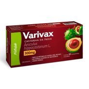 Castanha da Índia Varivax 300mg com 30 comprimidos