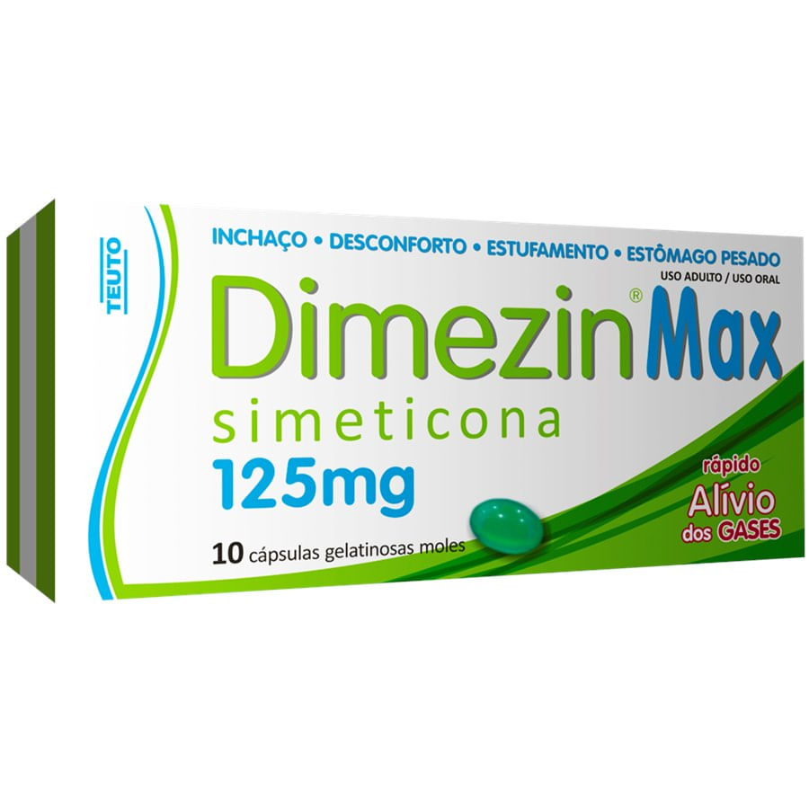 Dimezin 125mg 10 cápsulas gelatinosas moles