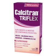 Polivitamínico Calcitran Triflex 30 comprimidos