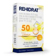 Rehidrat 50 Sabor Laranja Pó 4 envelopes de 7,625g