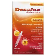 Desalex Desloratadina 0,5mg/ml Xarope 60ml