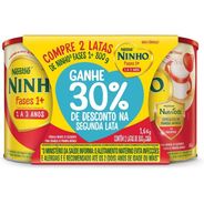 LEITE NINHO FASES 1+ 30% DESC 2UN 800G