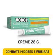 Vodol Nitrato de Miconazol 20mg/g Creme Dermatológico 28g