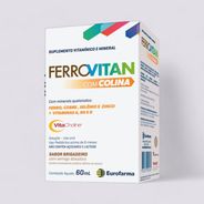 Polivitamínico Ferrovitan Brigadeiro 60ml