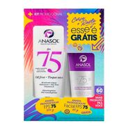 Kit Protetor Solar Anasol FPS75 Corporal 200G+Facial 60G