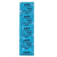 Aceticil Infantil 100mg 10 Comprimidos