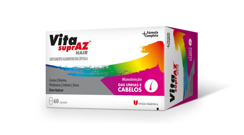 Vita Supraz Hair Com 60 Capsulas Dura