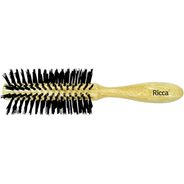 Ricca Escova Mad Nylon Meia Lua Madeira Madeira