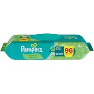 Lenços Umedecidos Pampers Aroma de Aloe Vera 96 Unidades