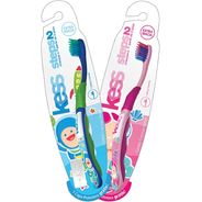 Kess Escova Dentes Steps 2 1 Unidade Azul/Rosa