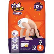 Fralda Piquitucho Shorts Jumbinho G 18Unidades