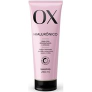 Shampoo OX Hialurônico Fios Desidratados E Opacos 240ml