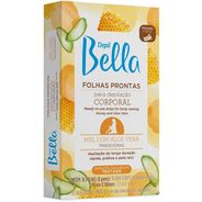 Folhas Depilatoria Depil Bella Corporal Mel E Aloe Vera 16Unidade