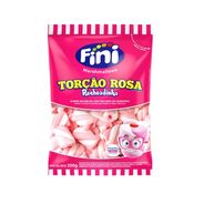 BALA FINI MARSHMALLOW RECHEADO TORCAO ROSA 200G