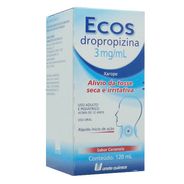 Ecos Dropropizina 3mg/ml Xarope 120ml