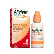 Alivium Ibuprofeno 50mg/ml Gotas Sabor Tutti-Frutti 30ml