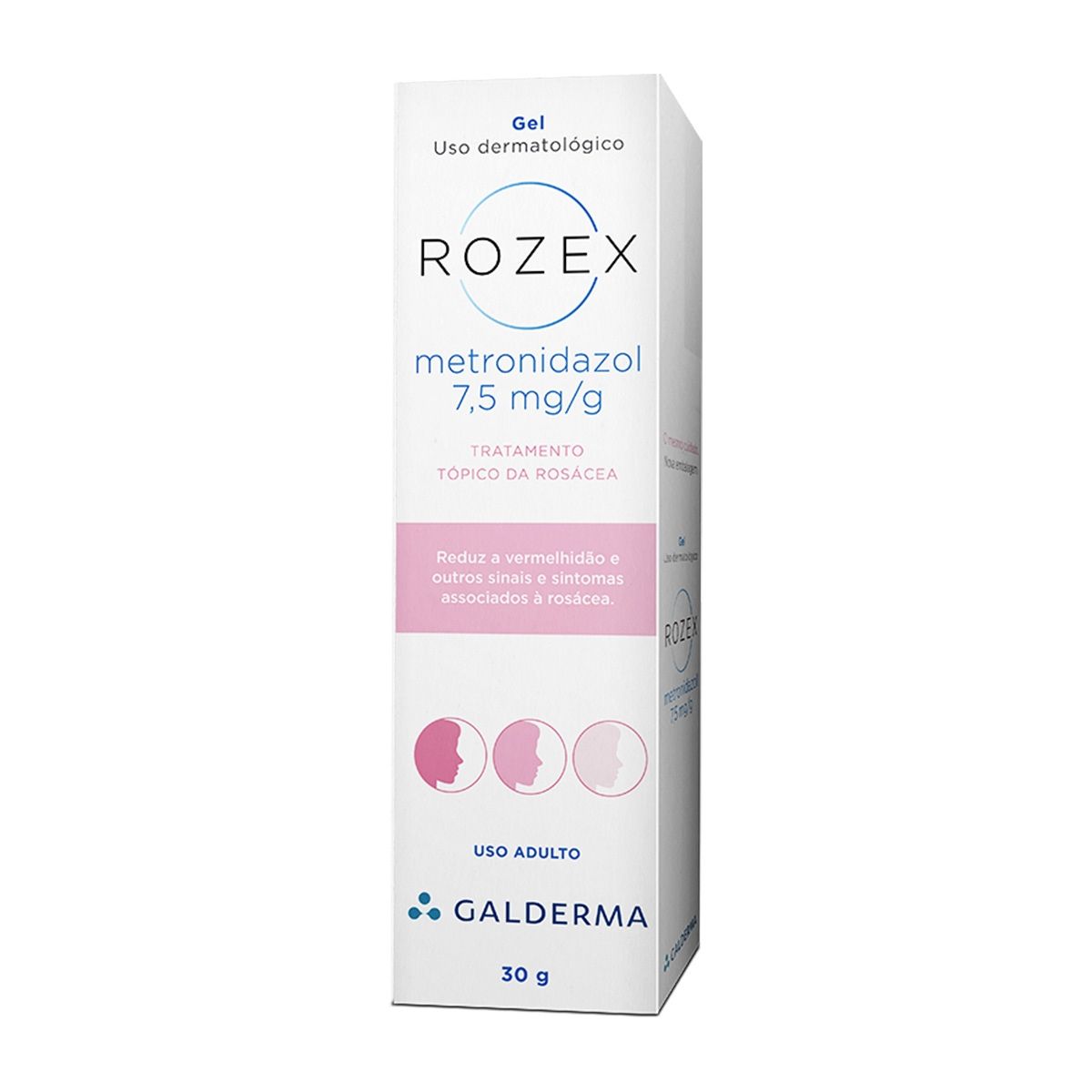 Gel para Pele com Rosácea Galderma Rozex 7,5mg/g com 30g