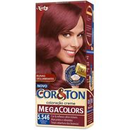 Kit Tintura Mega Colors Cor & Ton 5.546 Vermelho Amora 180 G, Niely