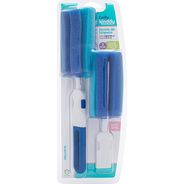 Lolly Escova Limpeza Com Esponja Azul