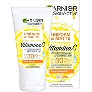 Protetor Solar Hidratante Facial Garnier Uniform & Matte Vitamina C FPS 30 40g