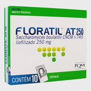 Probiótico Floratil 250mg 10 cápsulas