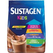 Sustagen Kids Complemento Alimentar Chocolate Sachê 190g