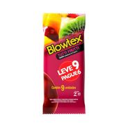 Blowtex Preservativo Tutti Frutti Leve 9 Pague 6 Unidades