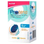 Protena Colágeno Não Hidrolisado Tipo II 40mg + Ômega 3 + Vitamina D - 60 cápsula