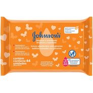 Johnson's Baby Lenços Umedecidos Limpeza e Suavidade, 44 Unidades