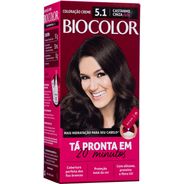 Biocolor Tintura Mini Kit Castanho Claro Dourado 5.3