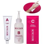 Biocolor Tintura Mini Kit Castanho Claro Dourado 5.3
