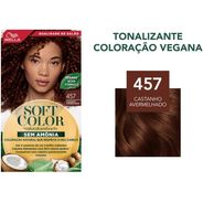 Soft Color Tinta De Cabelo Castanho Avermelhado 457