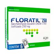 Probiótico Floratil AT 250mg 6 cápsulas