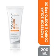 Protetor Solar Neostrata Minesol Rosto/Corpo F30 200ML