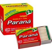 fósforo paraná eco longo família caixa 300un