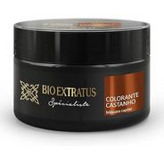 Mascara Colorante Castanho 2 Minutos Mágico Bio Extratus 250G