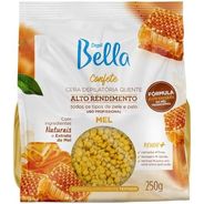 Cera Depilatória Confete Mel Alto Rendimento Depil Bella 250g, Cor: Incolor, Tamanho: Grande