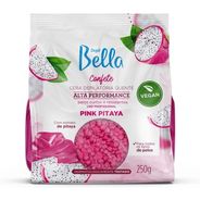 Cera Depilatória Confete Pink Pitaya Vegana - Depil Bella 250g, Tamanho:Médio