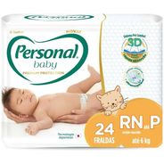 Fralda Descartavel Personal Baby Proteçao Premium Jumbo P 24Unidades
