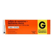Sulfato Neomicina+Bacitracina 5MG/G+250UI/G Uniao Quimica