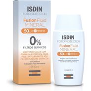 ISDIN Protetor Solar Facial Fusion Fluid Mineral Fps 50-50Ml