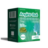 Angino Rub Sabor Menta Com 16 Pastilhas