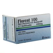 FLORENT 100MG CX 12 CAPS