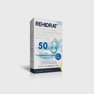 Rehidrat 50 Sabor Natural Pó 4 Envelopes de 7,337g