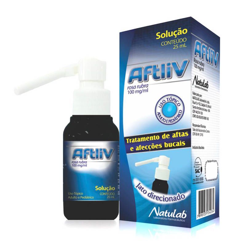Aftliv Solução Oral com 25ml