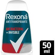 Desodorante Antitranspirante Roll-On Rexona Men Antibacterial + Invisible 48h 50ml