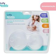 Lolly Concha Amamentação Rigida Transparente 4 Unidades