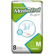 Fralda Geriátrica Masterfral Soft M 8 Unidades