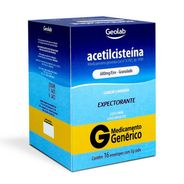 Acetilcisteína 600mg 16 Envelopes Eurofarma