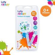 Lolly Prendedor Chupeta Zoo Azul